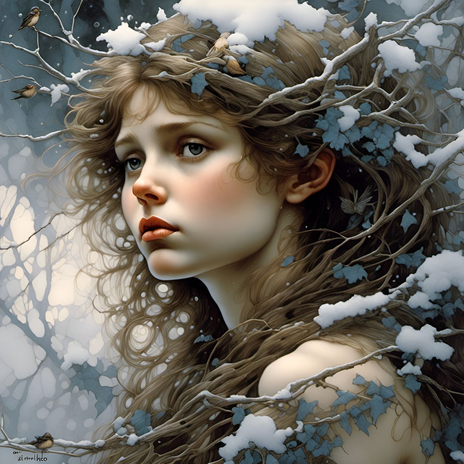 Woodland Fae  by @BRW