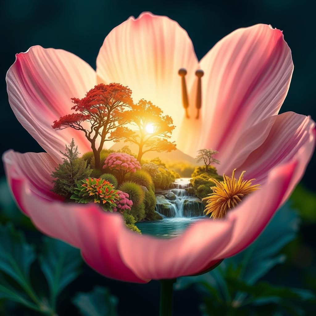 Anemone miniature world  by @Sherkhal