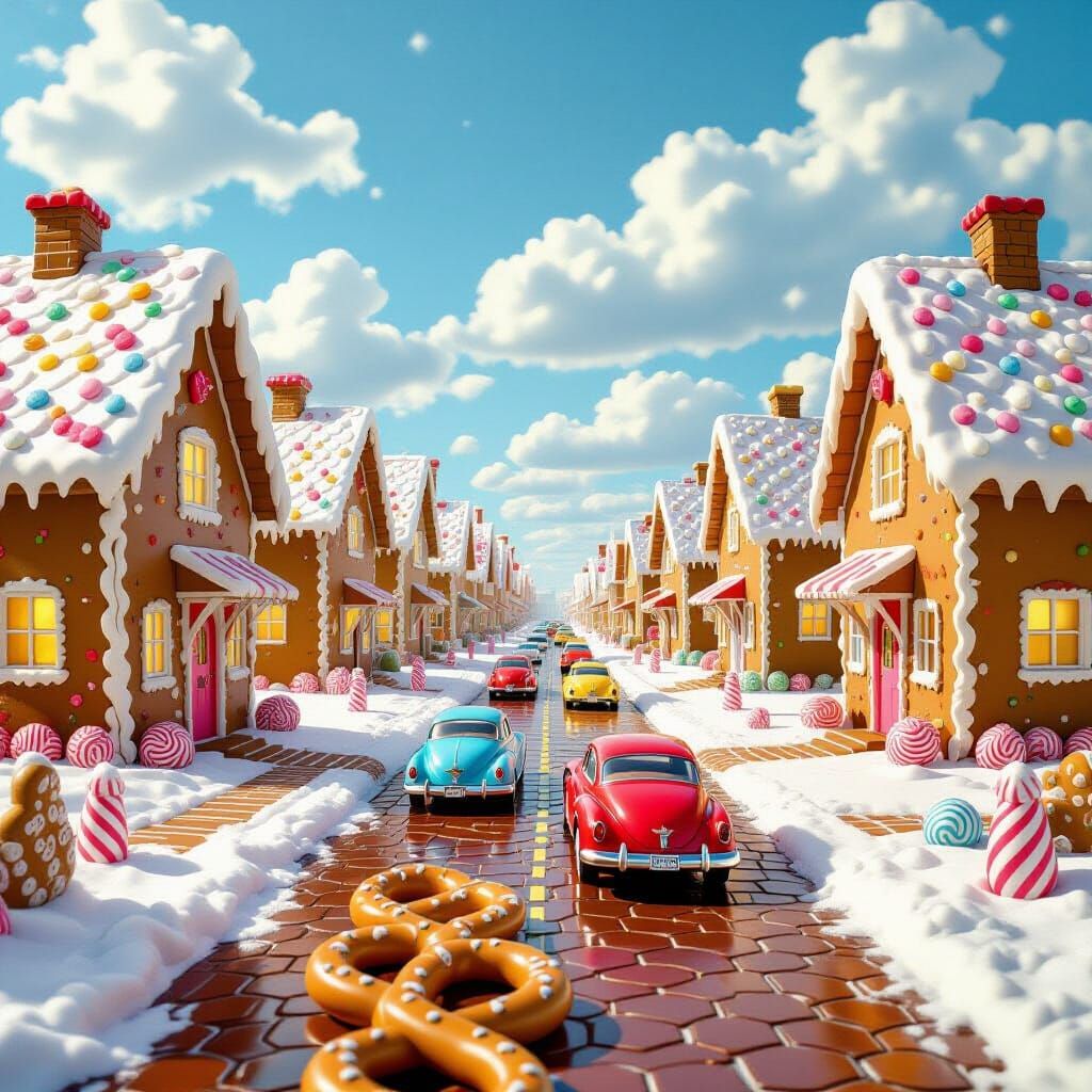 רחוב הממתקים.... ובסוף הרחוב יש מרפאת שינים