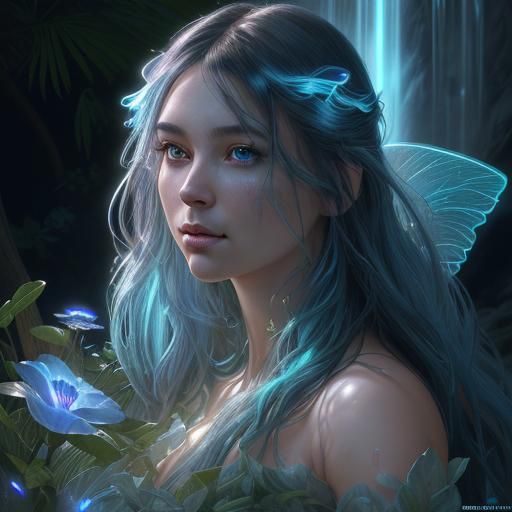 STUNNINGLY BEAUTIFUL Bioluminescence FAIRY-TALE, FINELY DETAILED ...