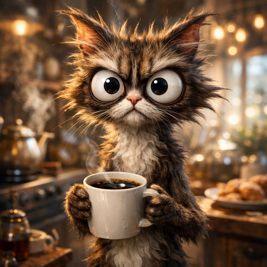 Coffee, because murder is wrong  by @Cilia