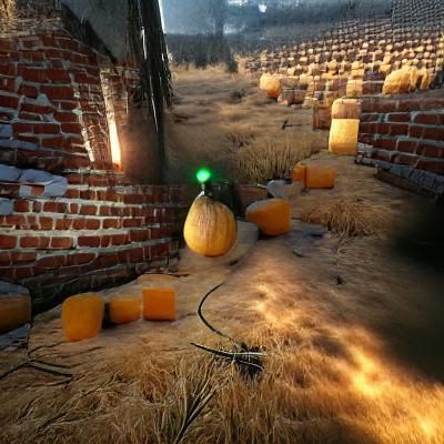 Pumpkin field