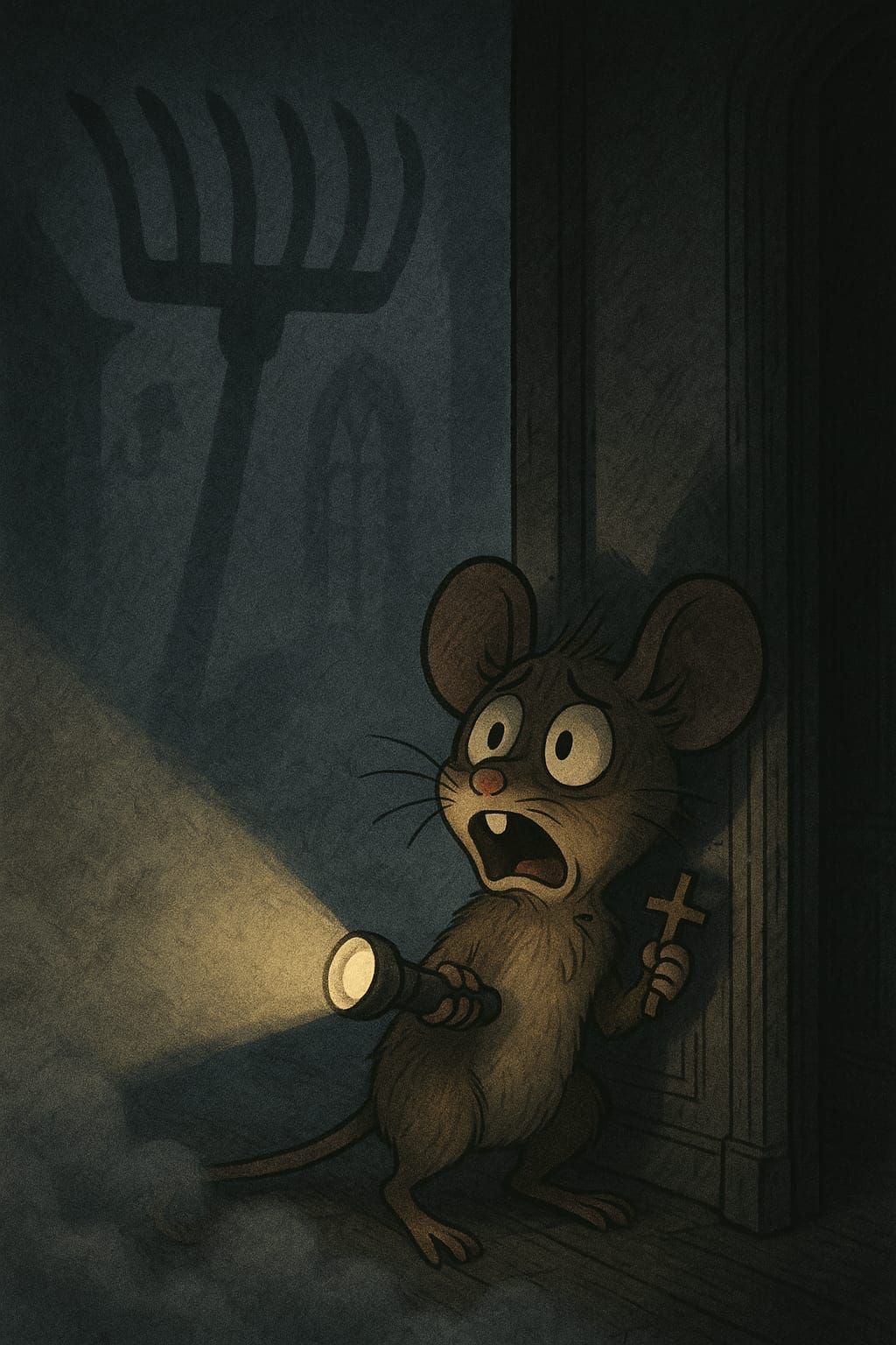 The Shy Mouse at a Haunted Mansion (GPT1 High)