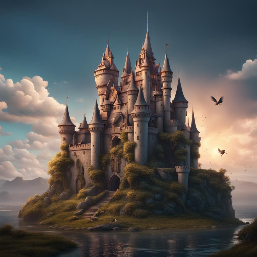 a lively castle