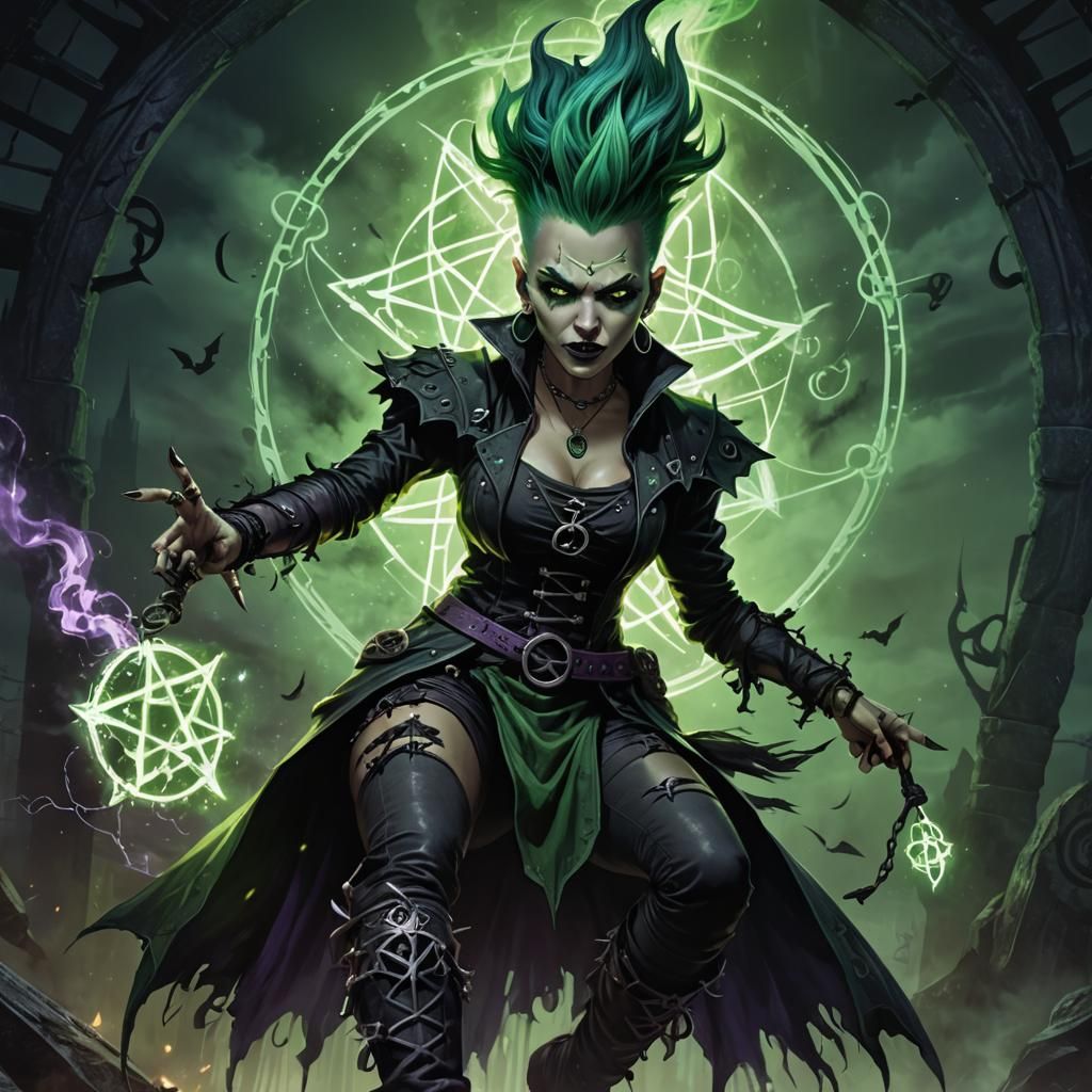 The witch you don't want to mess with today.