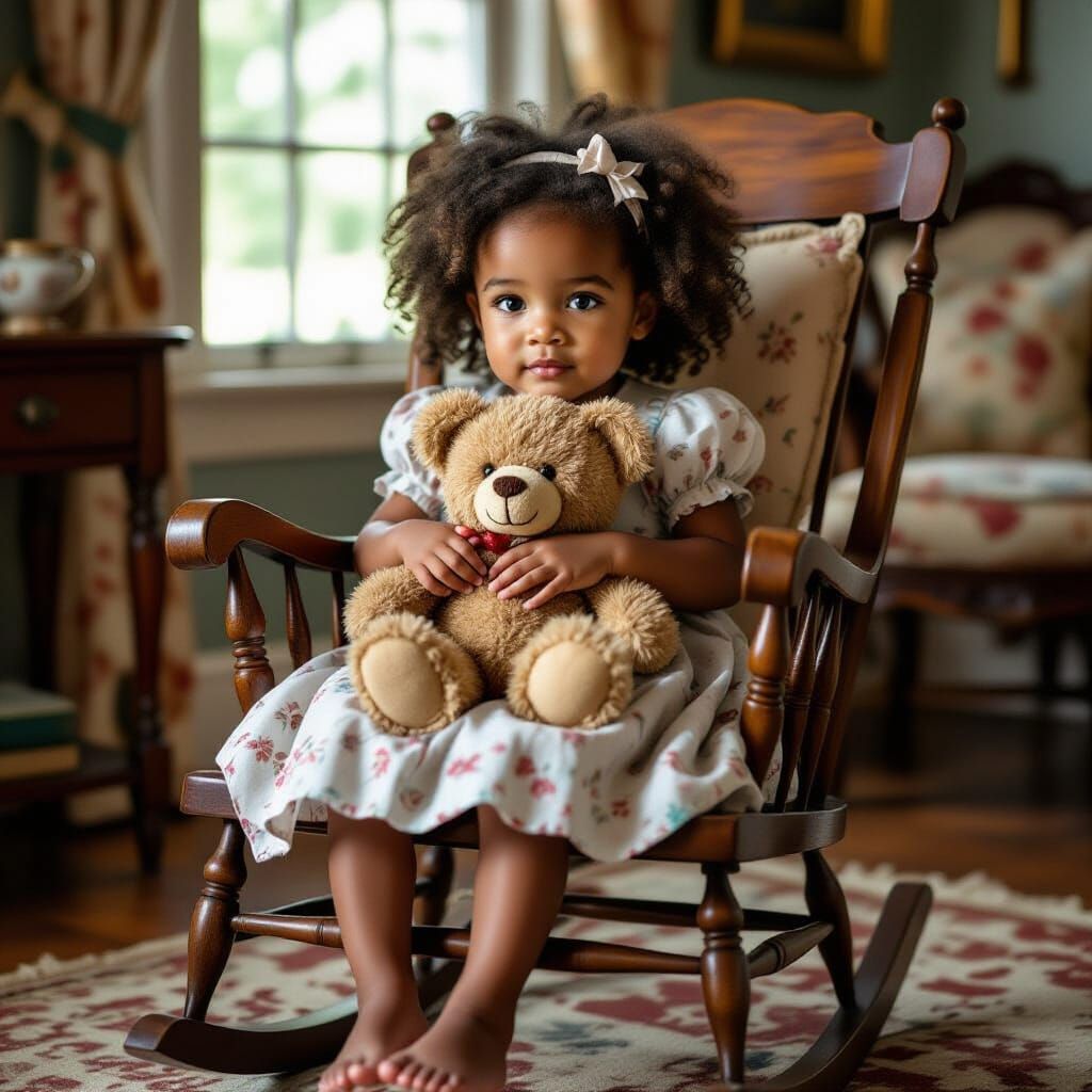 A rocking chair's the place to be  by @Staircase Flash