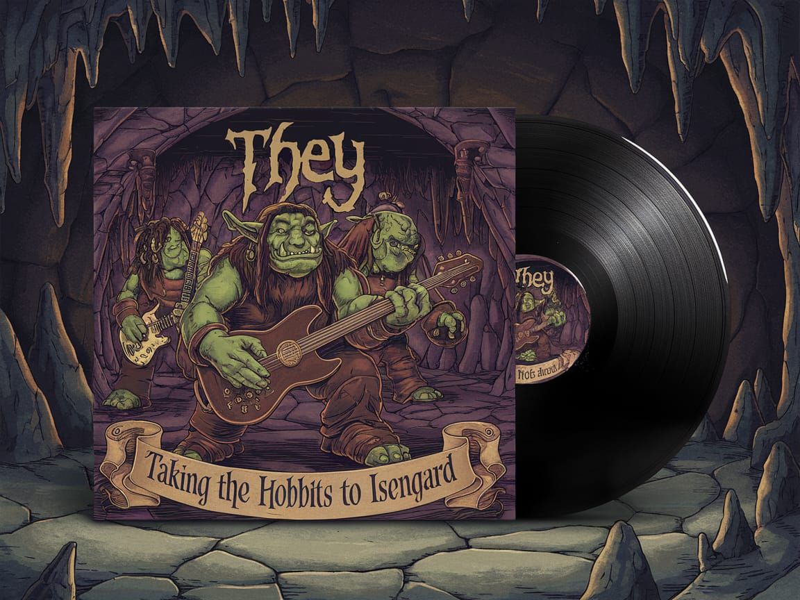 New Hit Album from the Uruk Rockers, "They"