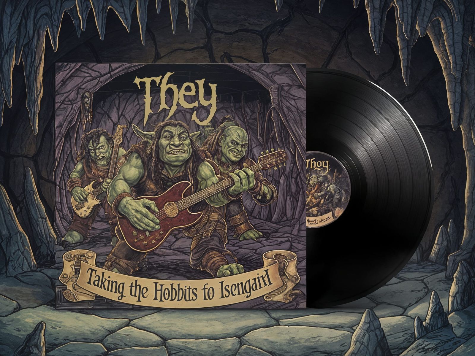 New Hit Album from the Uruk Rockers, "They"  by @Joosha