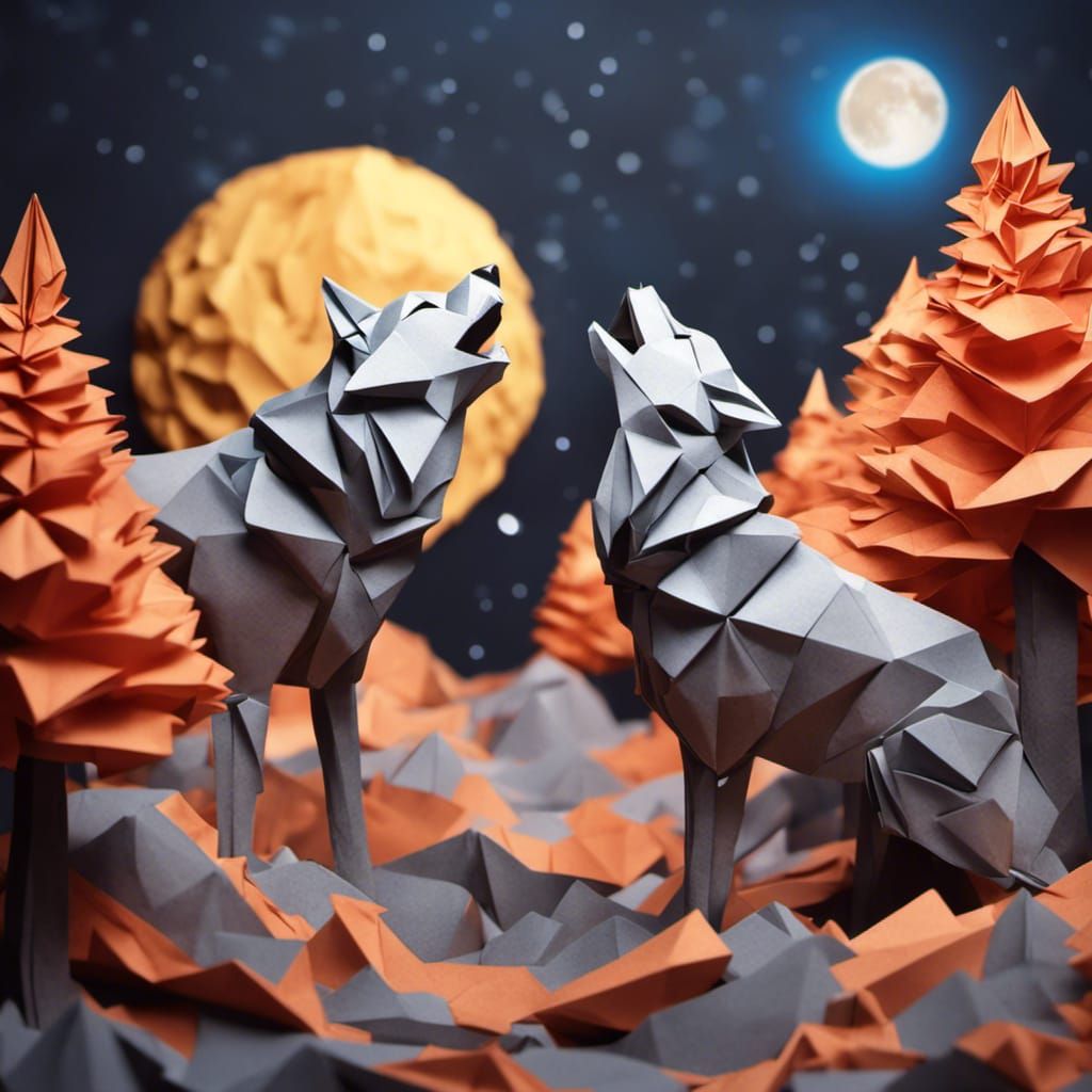 Wolves howling  by @Ben