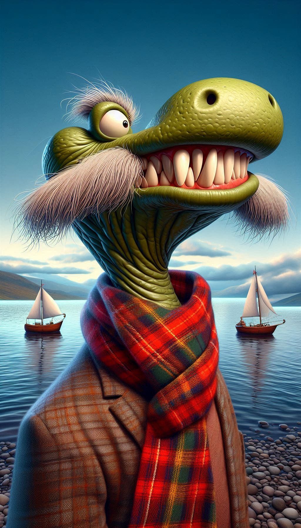 Nessie agreed to a rare public interview #02