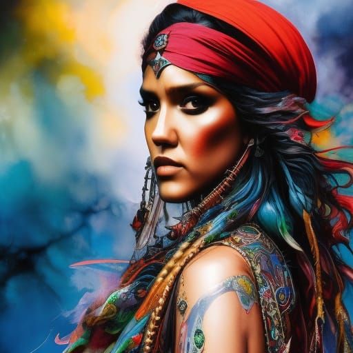 More Jessica AI Generated Artwork NightCafe Creator