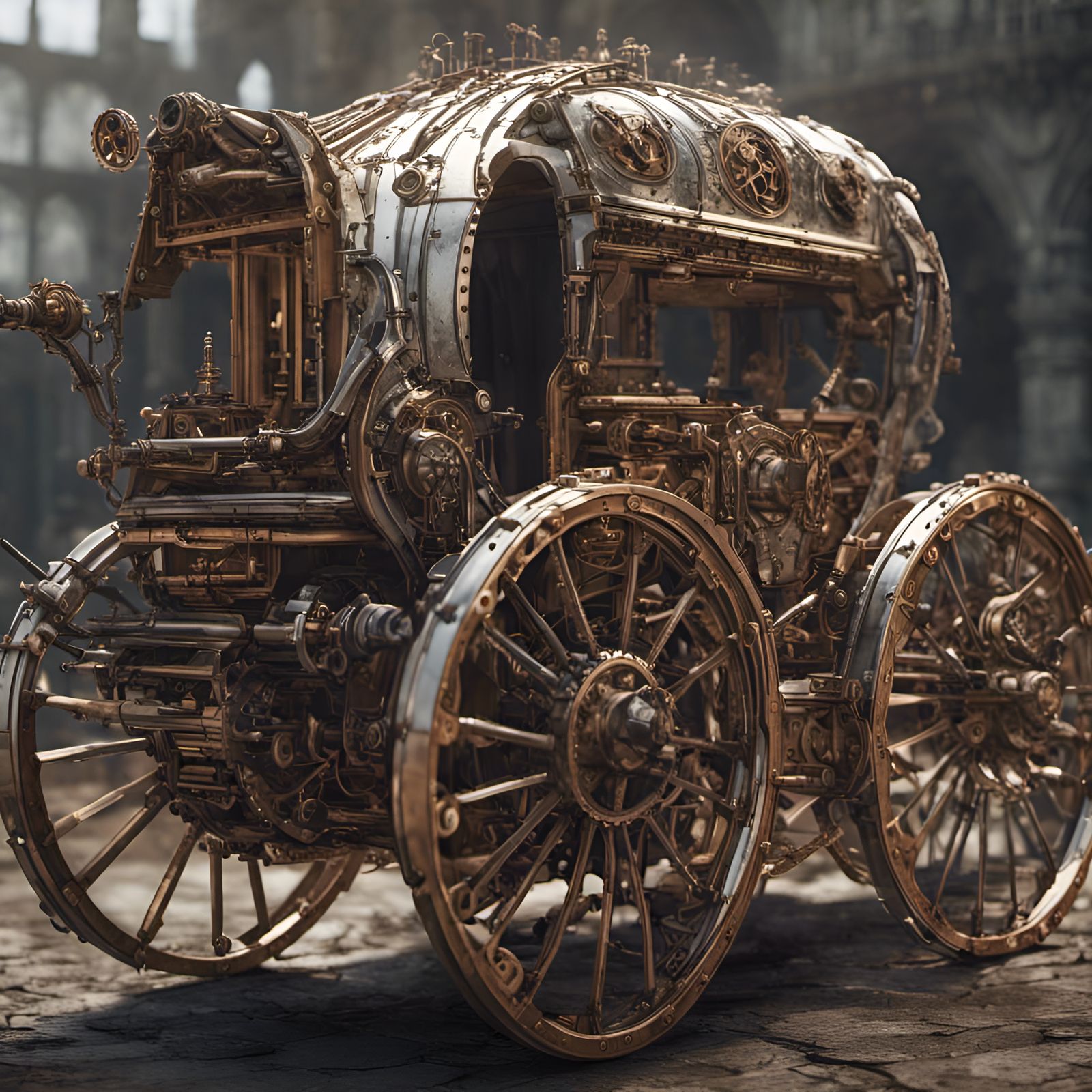 Medieval Car (carriage)  by @Sullivan-Shaw