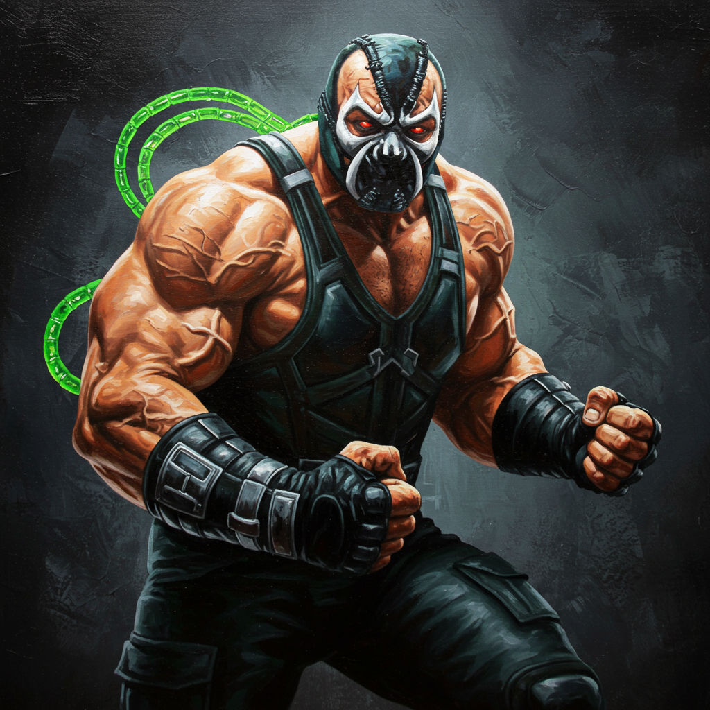 Bane from Batman Looking Jacked!