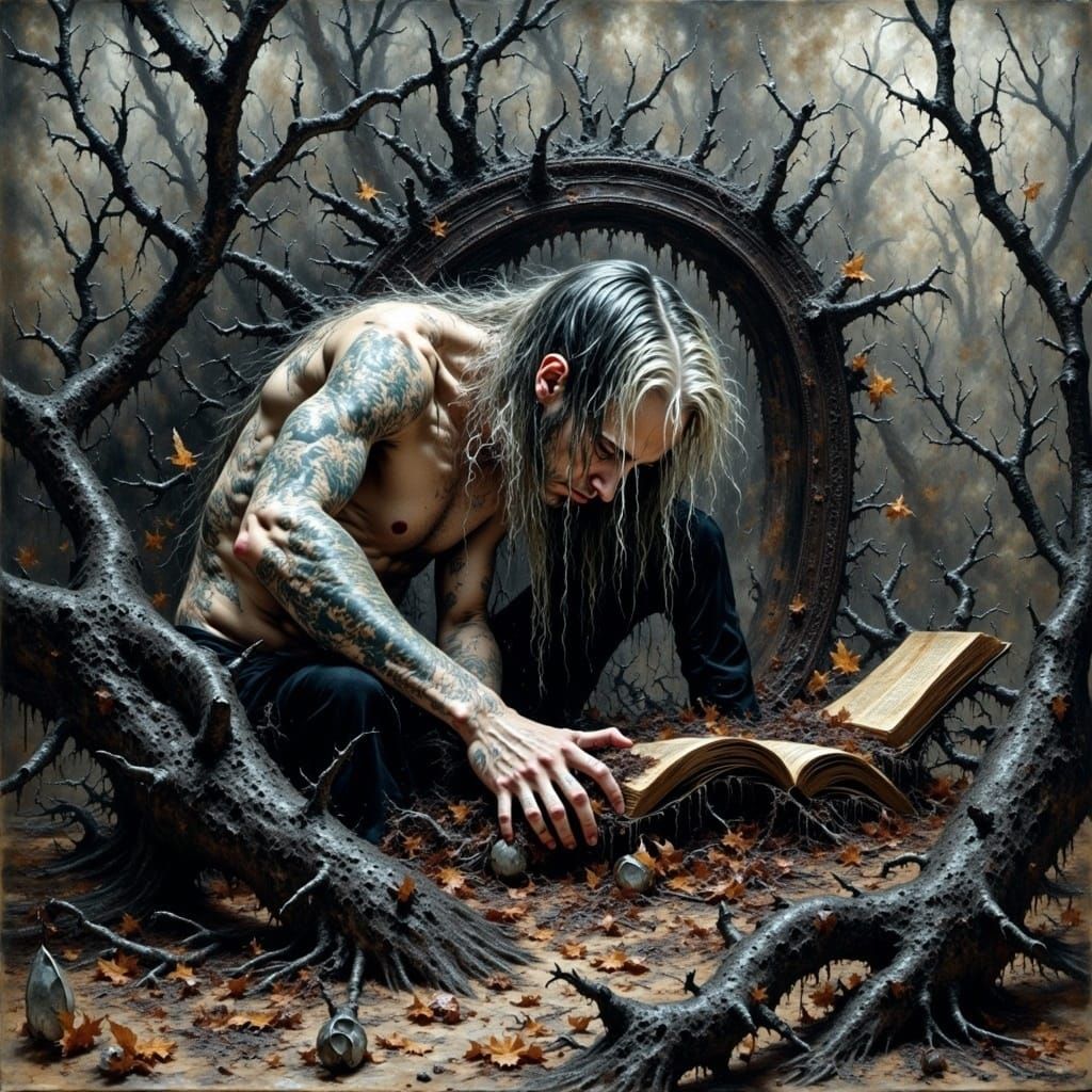 Reading in creepy places