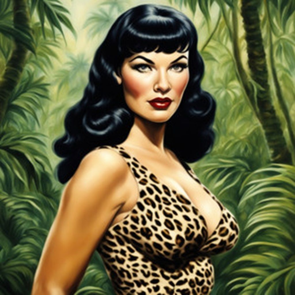 "Jungle Queen" Bettie Page