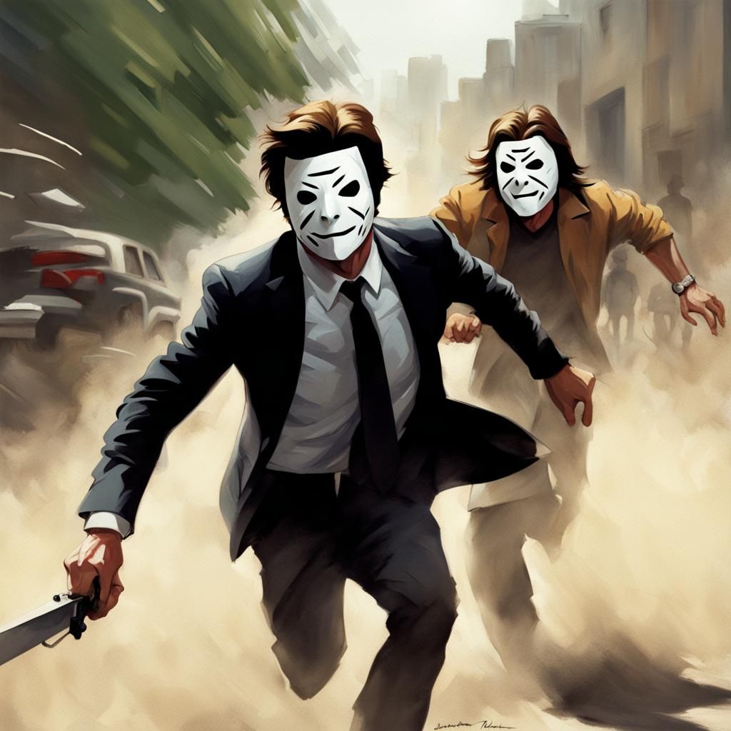 Masked killers on the chase