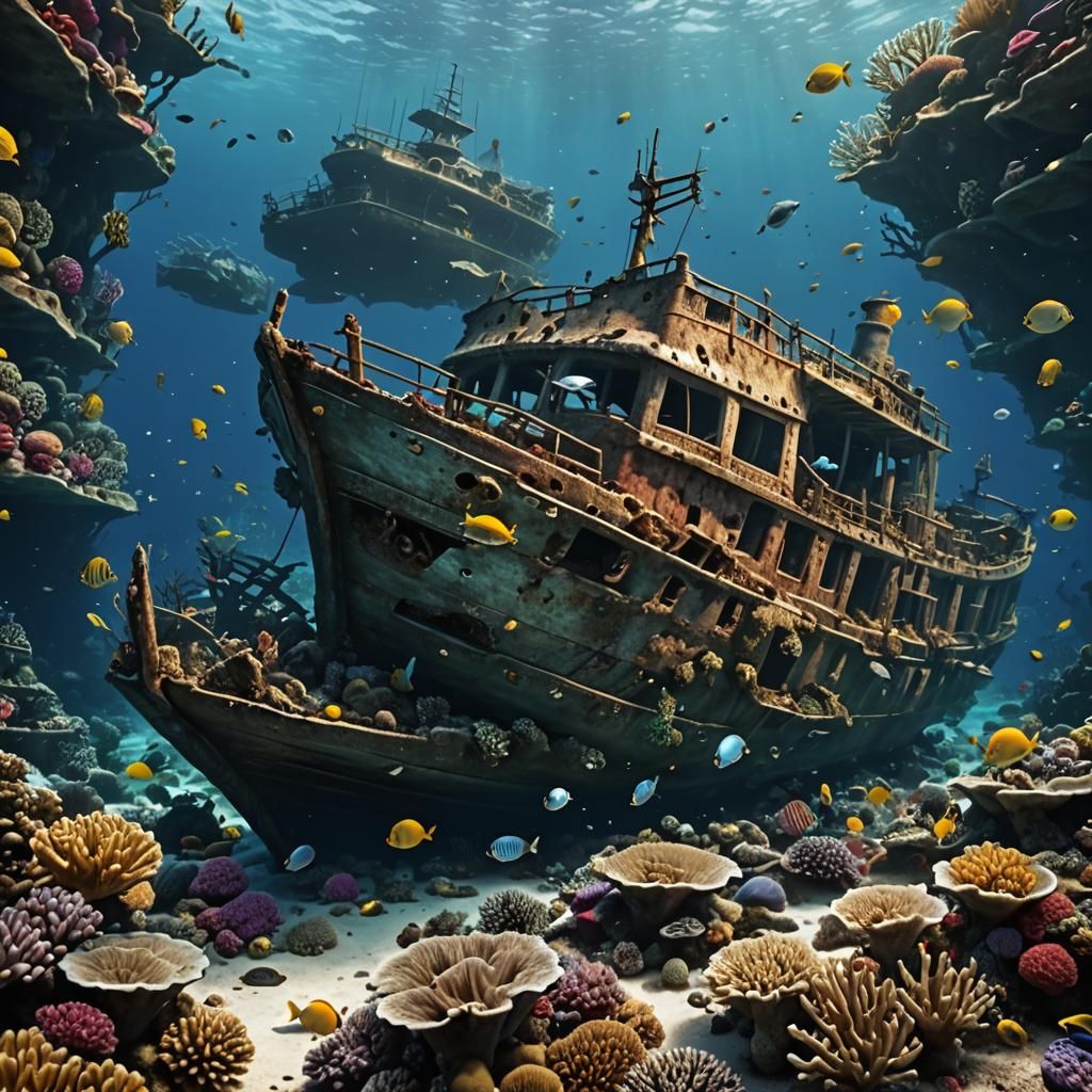 Underwater Shipwreck