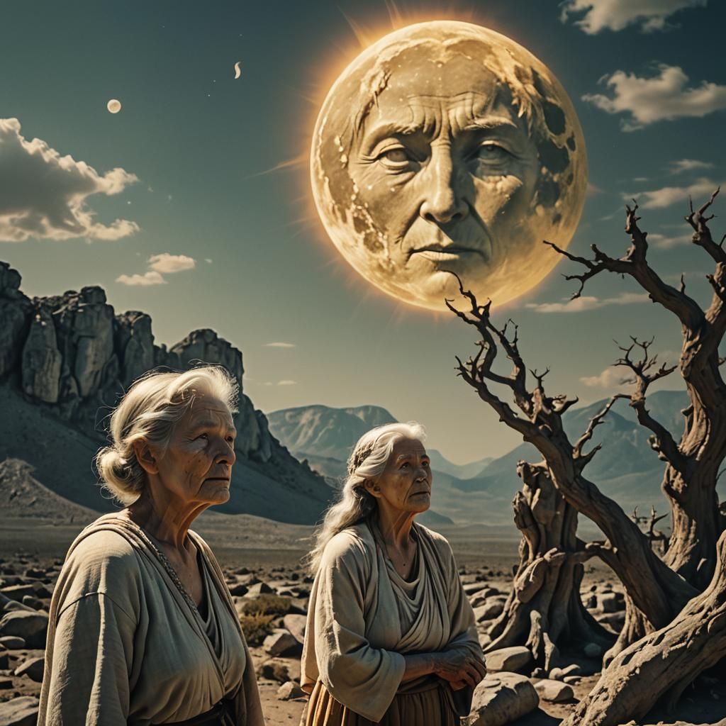 As the elders gather at the rock of renewal….the eclipse signals it is ...