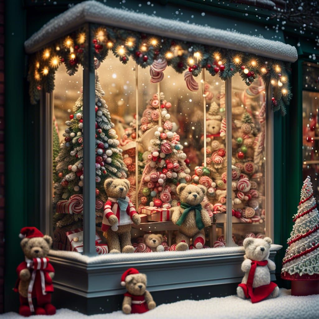 festive toy shop  by @dongieverse