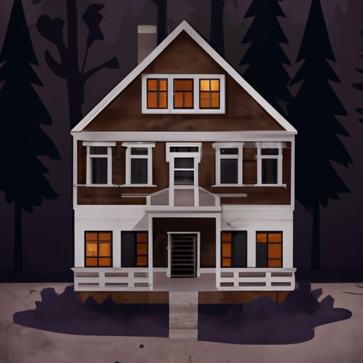 Vanderboom family house from rusty lake game
