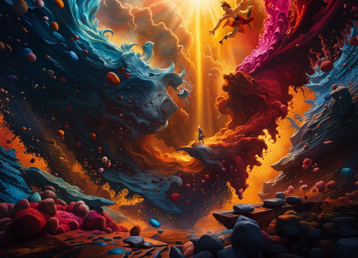 Titans Unleashed AI Generated Artwork NightCafe Creator