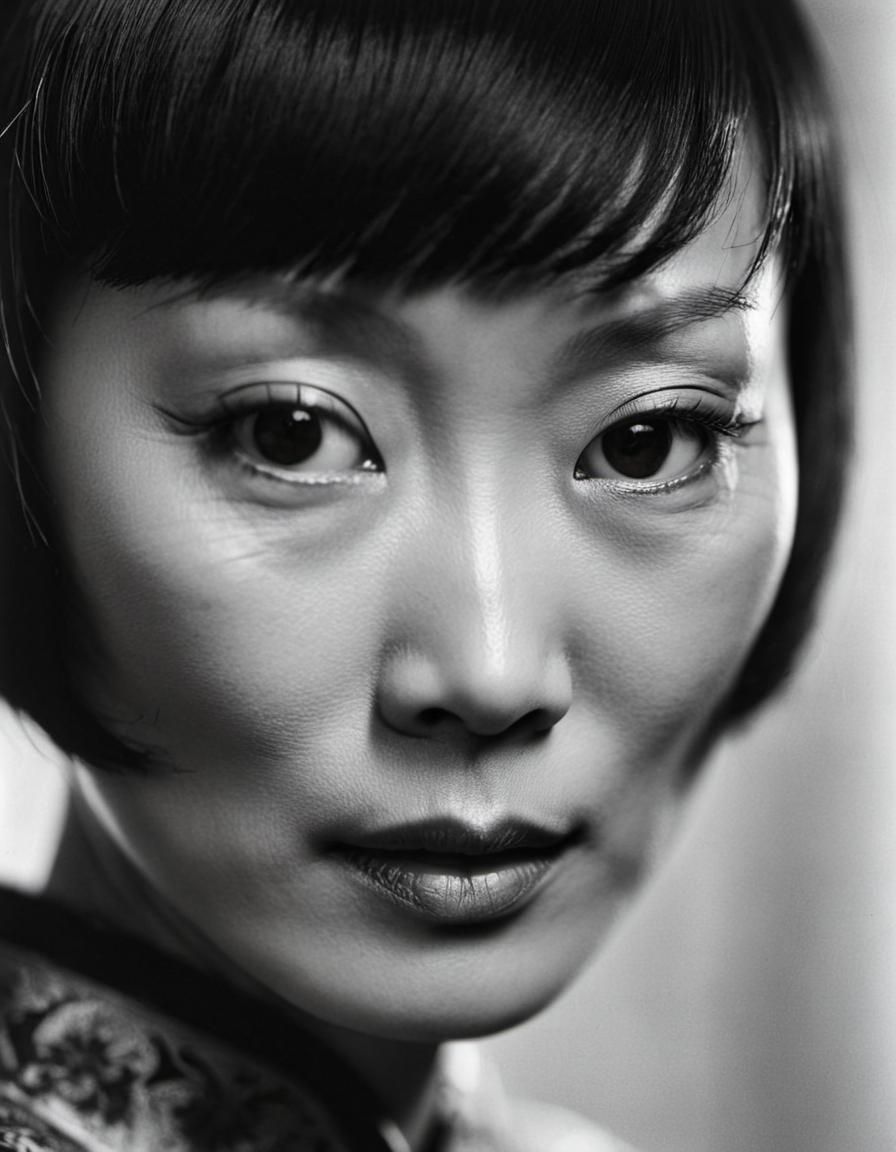 Anna May Wong AI Generated Artwork NightCafe Creator