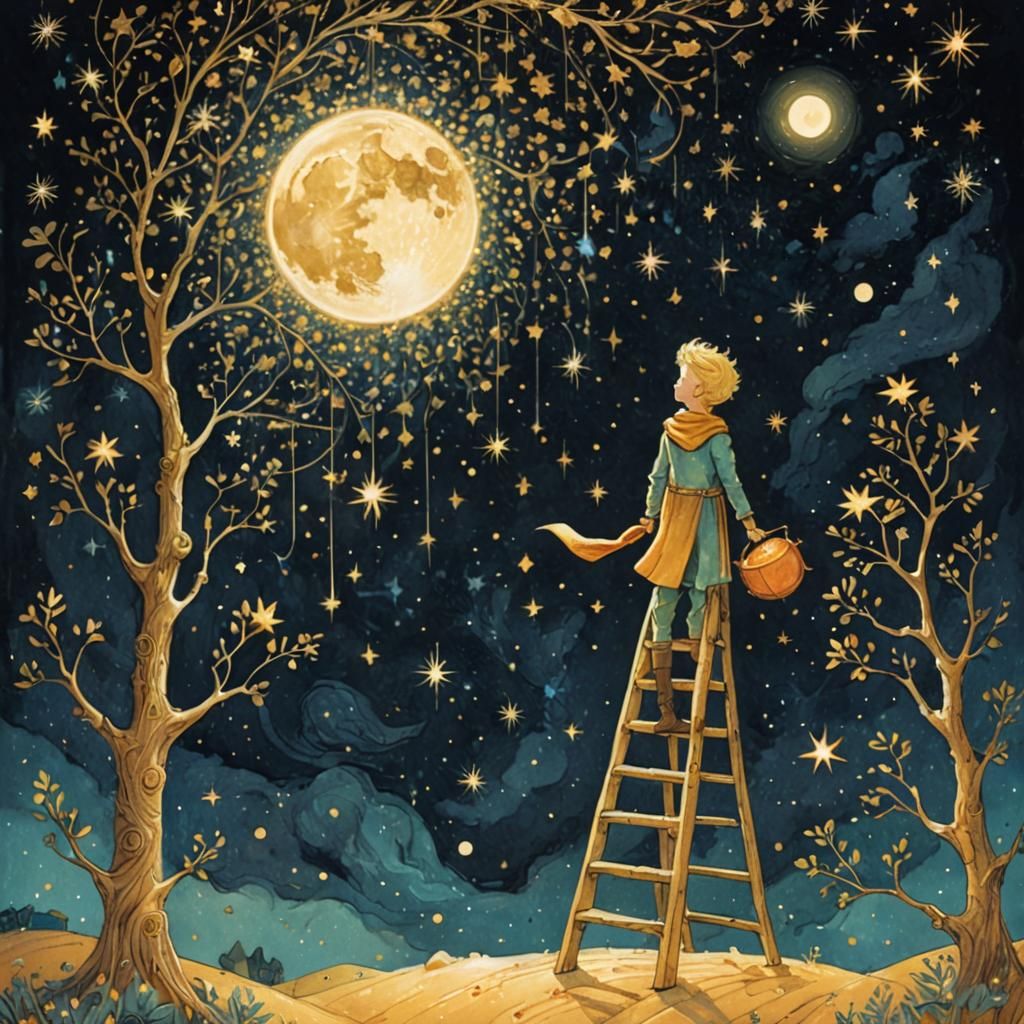 Harvesting stars!!   by @Hit moments