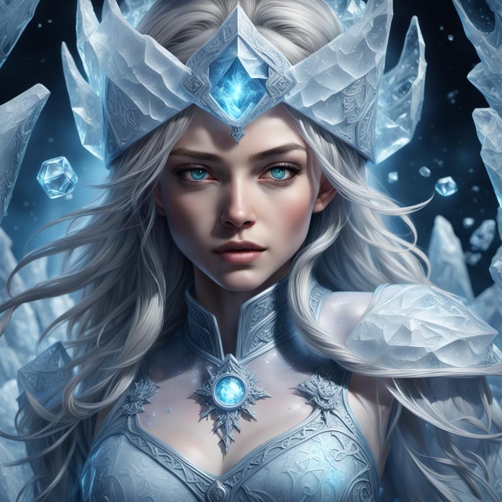 Frost Mage - AI Generated Artwork - NightCafe Creator