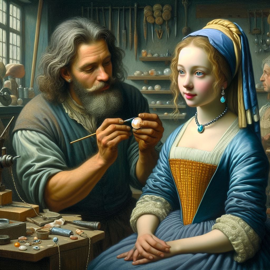 In a jewellery workshop