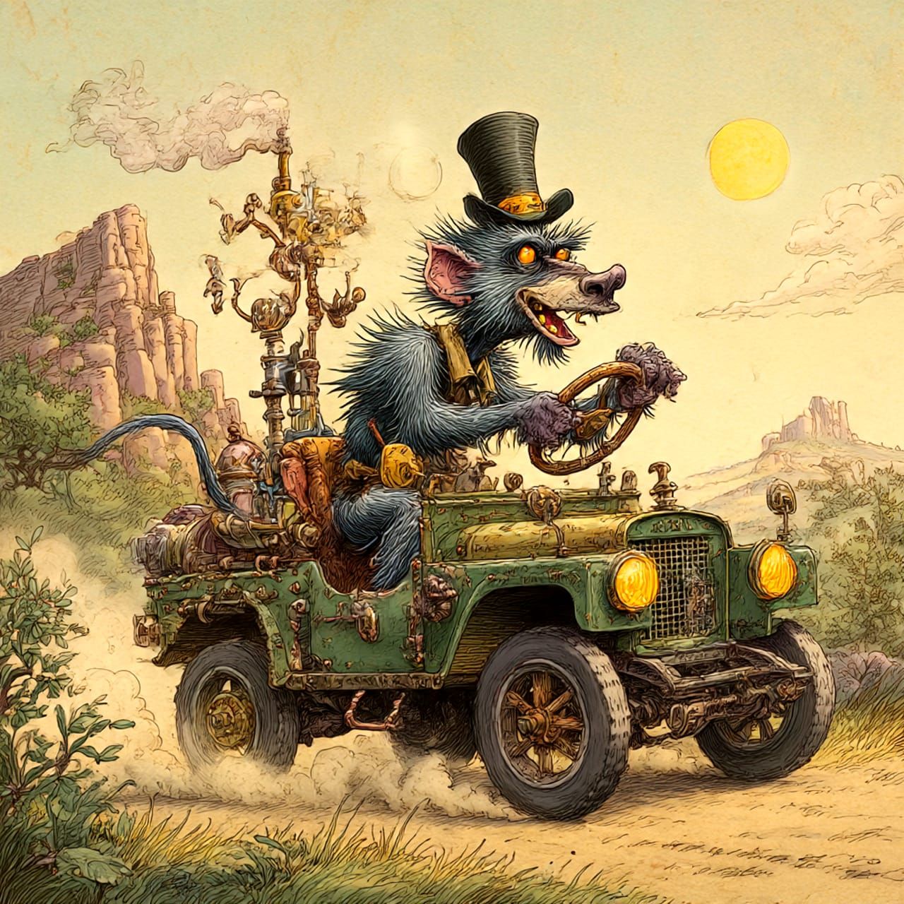 Bobbejane van Magalieskloof: Landie 2