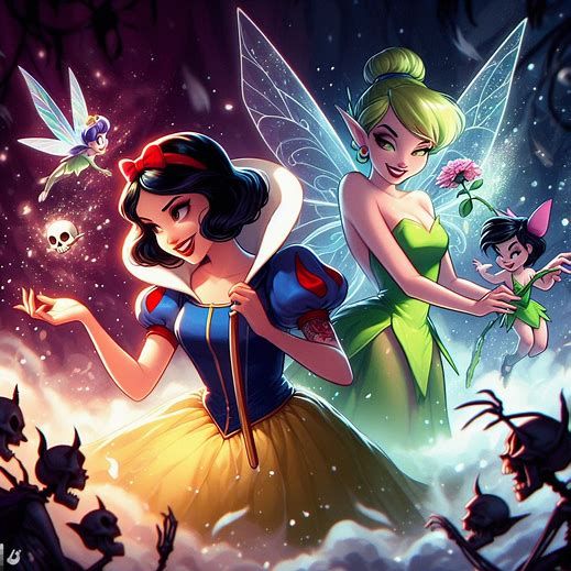 Snow White & Tink