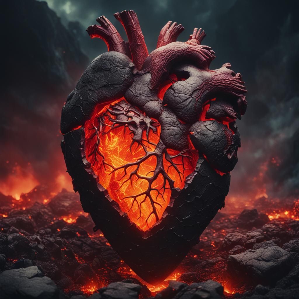 Hearts in love