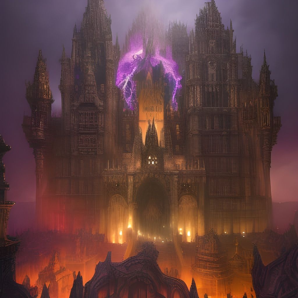 Cathedrals of Heaven - AI Generated Artwork - NightCafe Creator