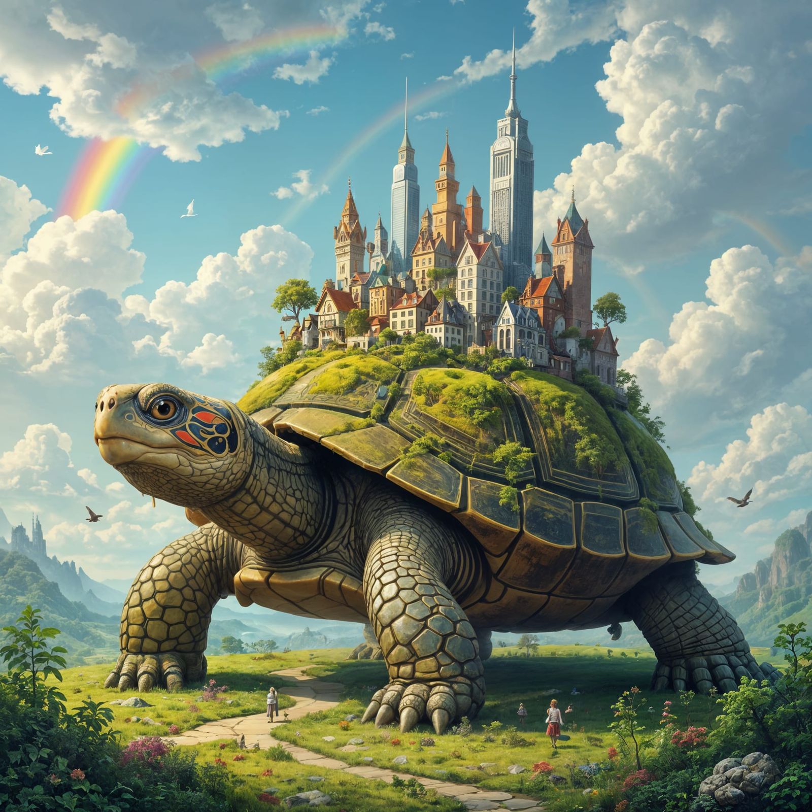 Turtle city  by @rsneo