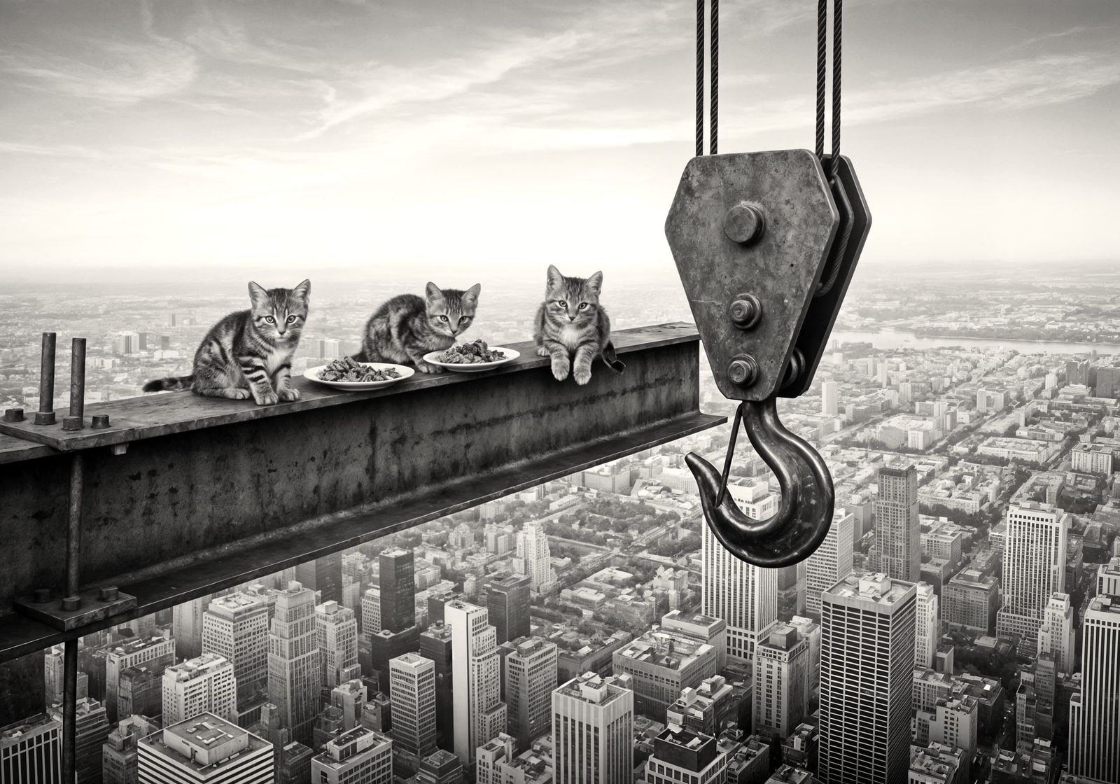 Lunch Atop a Skyscraper (1932 remastered 2025)  by @Sullivan-Shaw