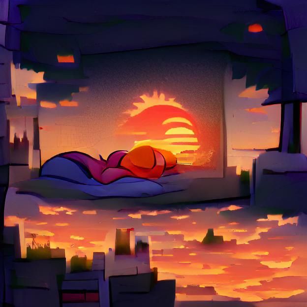 The Sunset Sleeps