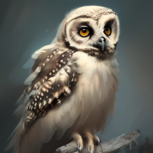 Baby owl