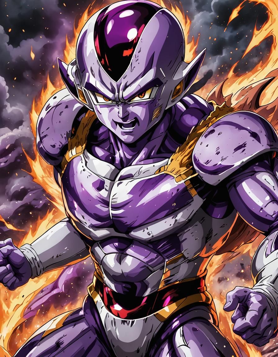 Frieza dbz - AI Generated Artwork - NightCafe Creator