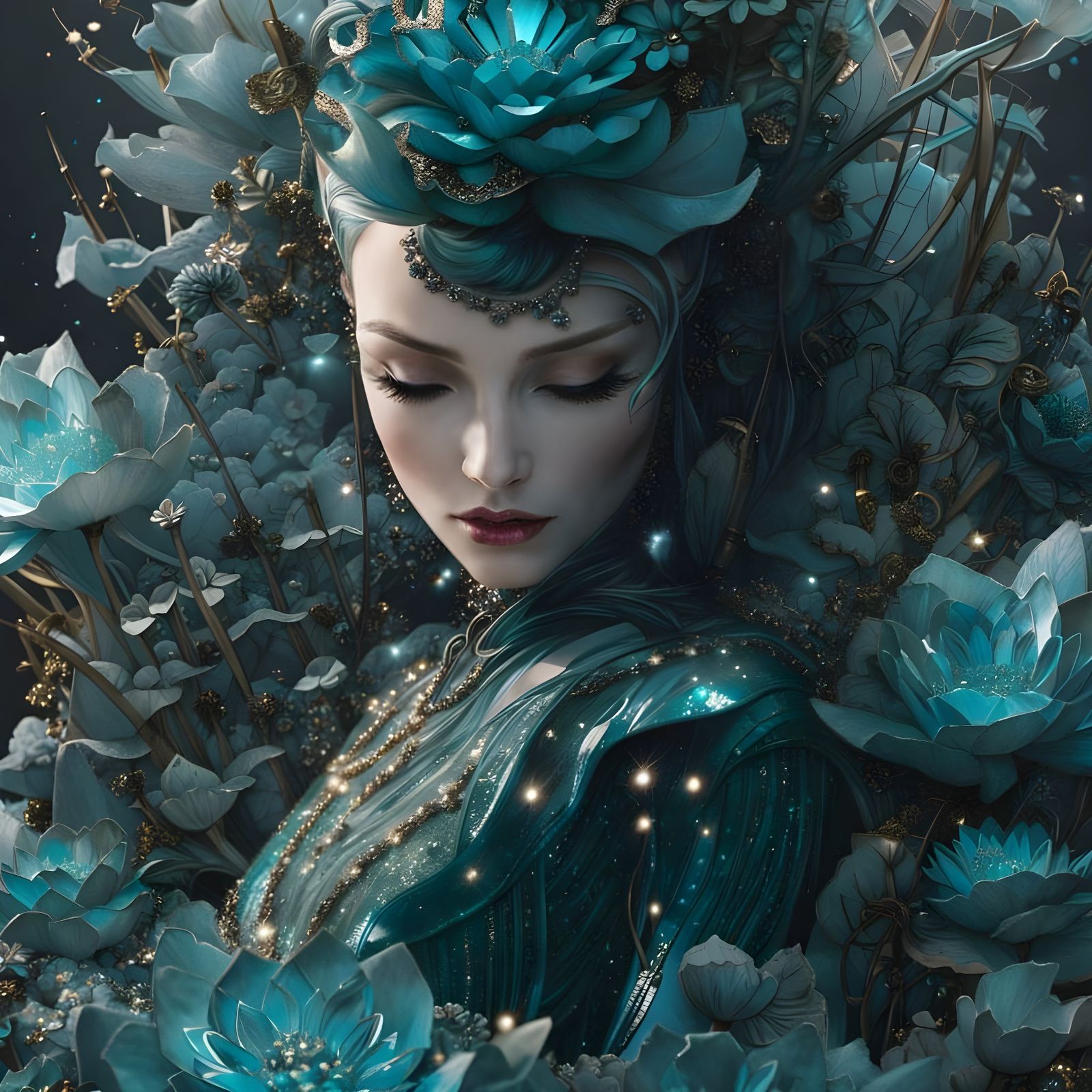 Aqua Azura  by @Asmodina_Devruhadabra