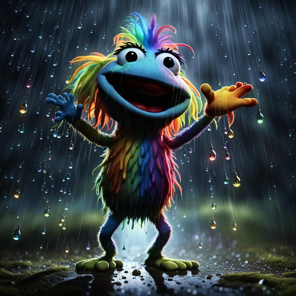 Fraggle In The Rain