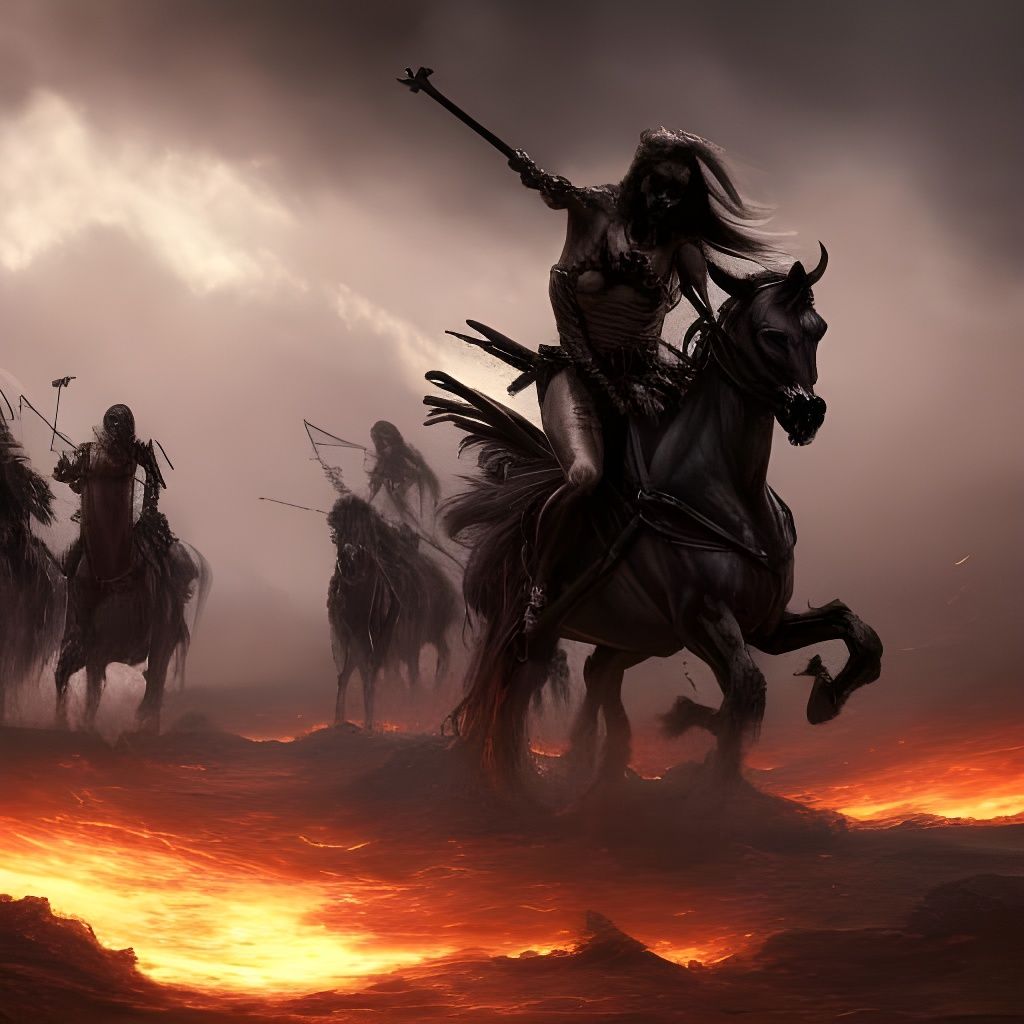Four Horsemen of The Apocalypse  by @Bill Walter Photography