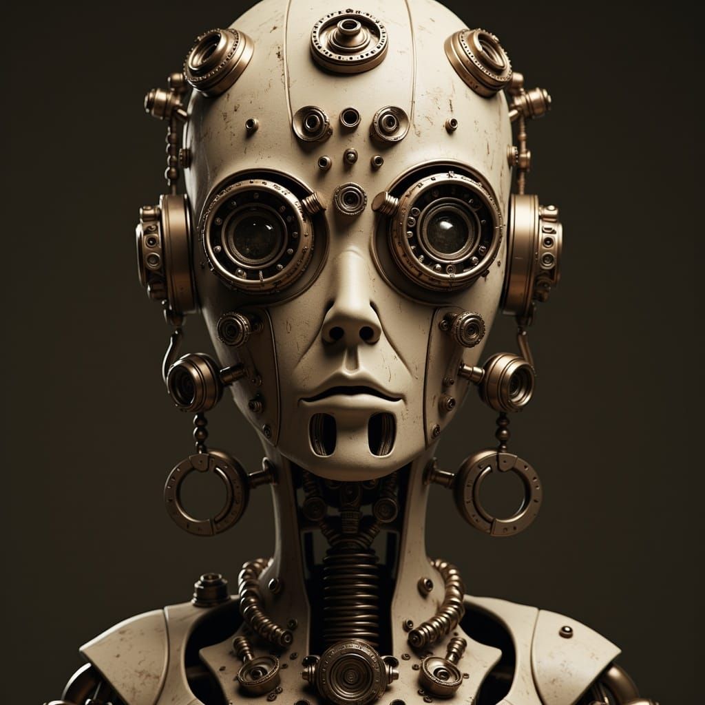  <lora:SteampunkFoto FL:1.0> "Joy is made to be shared." futuristic steampunk