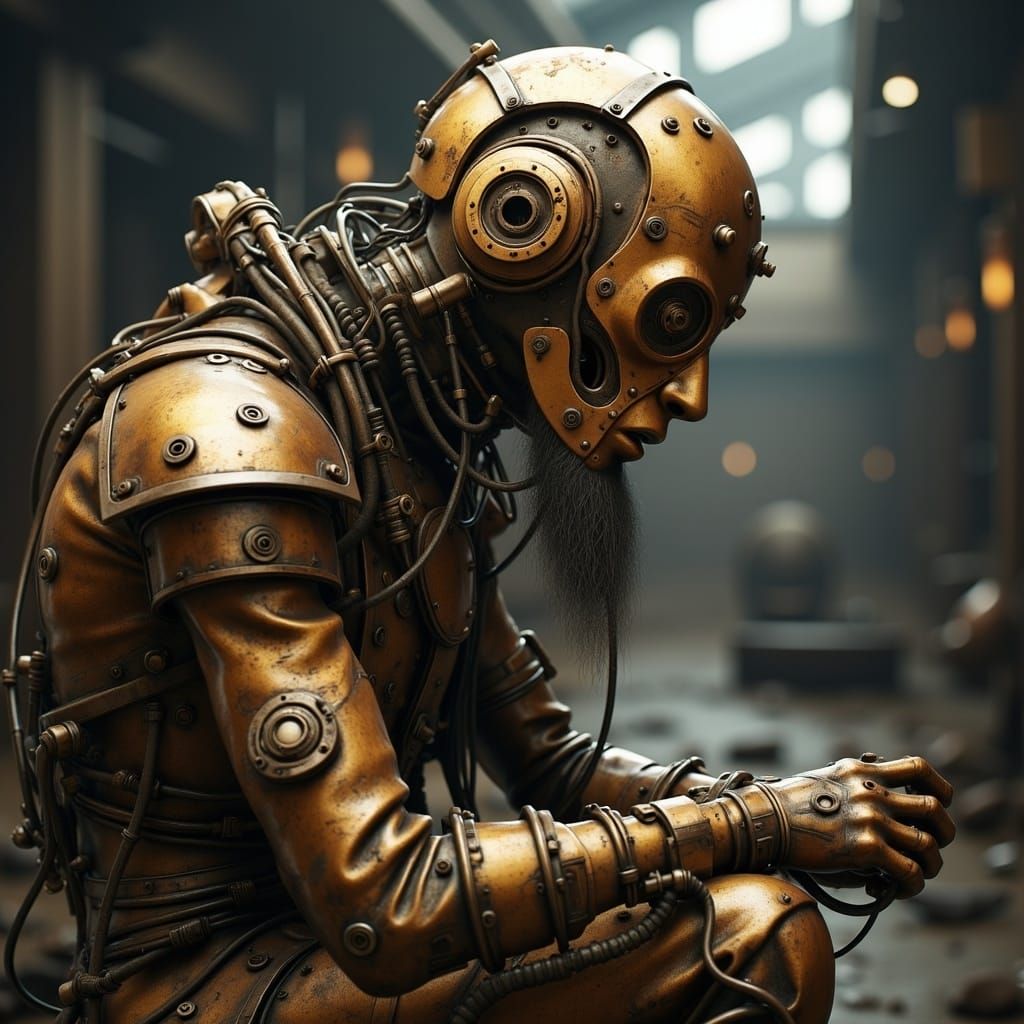  <lora:SteampunkFoto FL:1.0> "Joy is made to be shared." futuristic steampunk