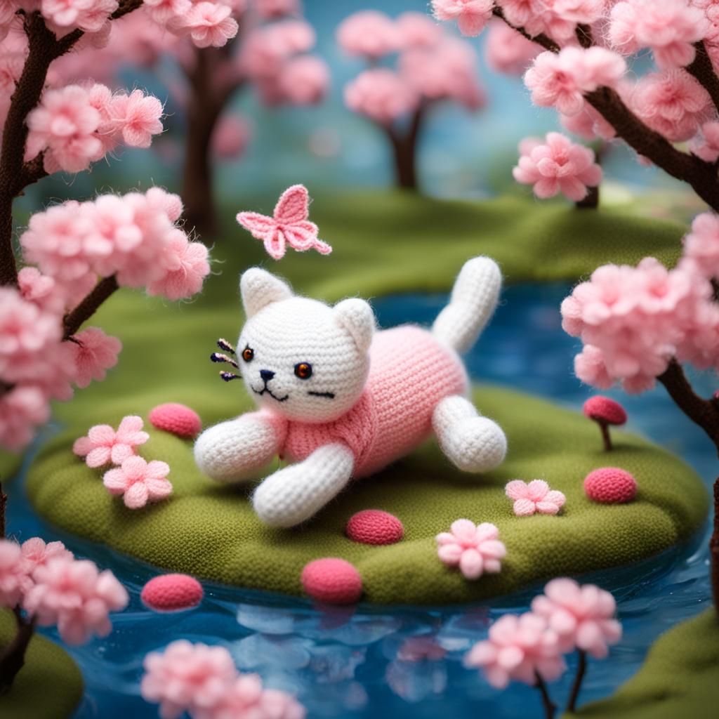 Knitted Kitty.