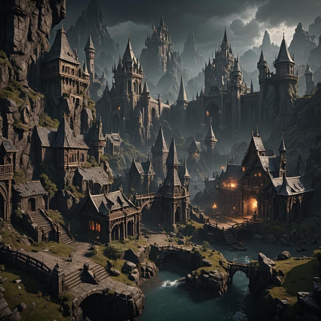 Epic dark Castle