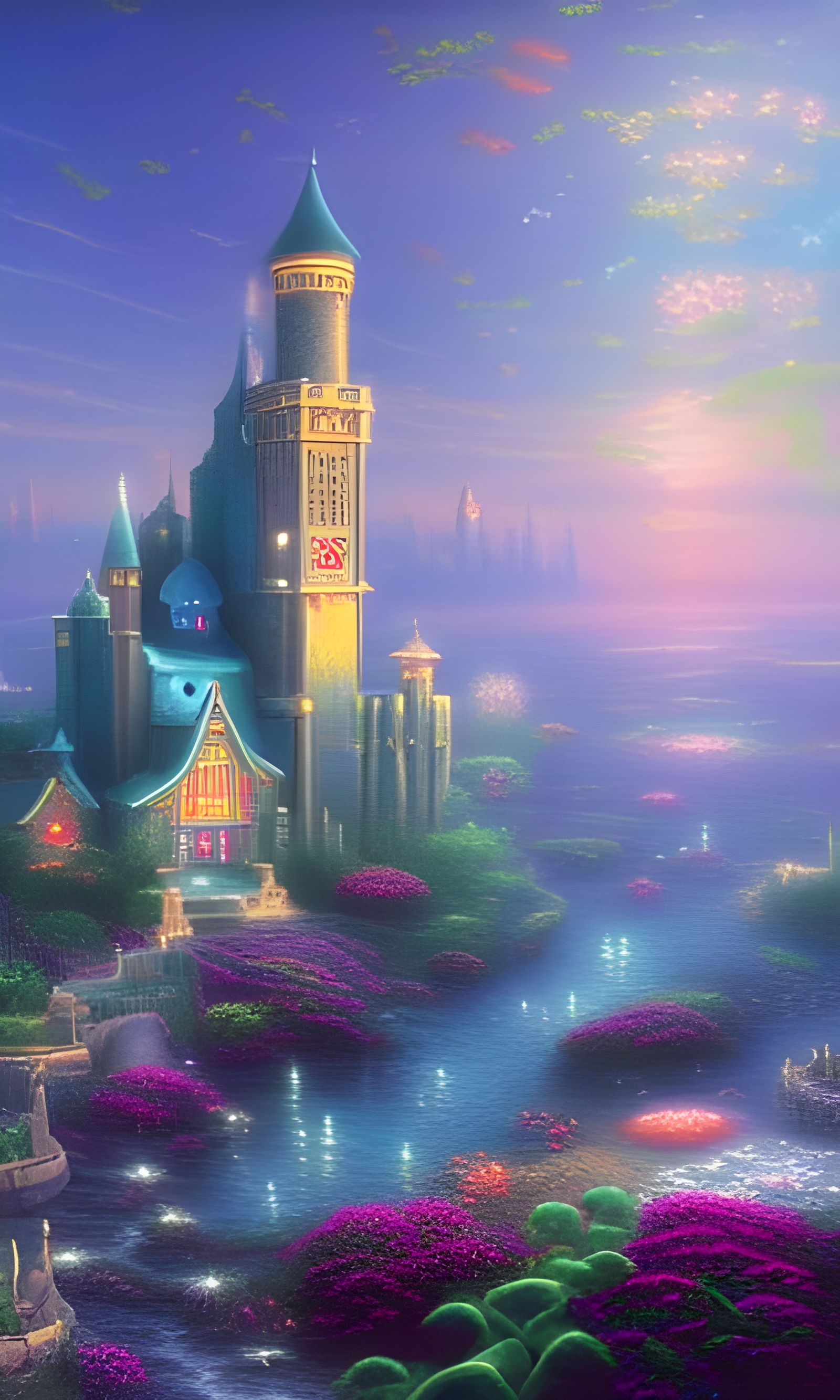 dream world in Atlantis