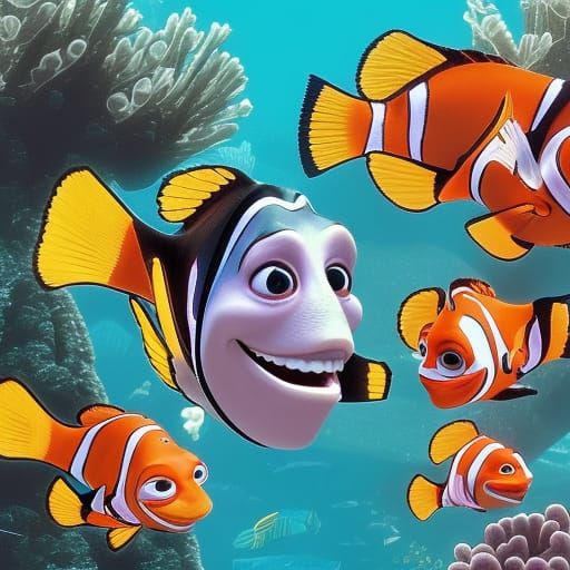 Finding Nemo - AI Generated Artwork - NightCafe Creator