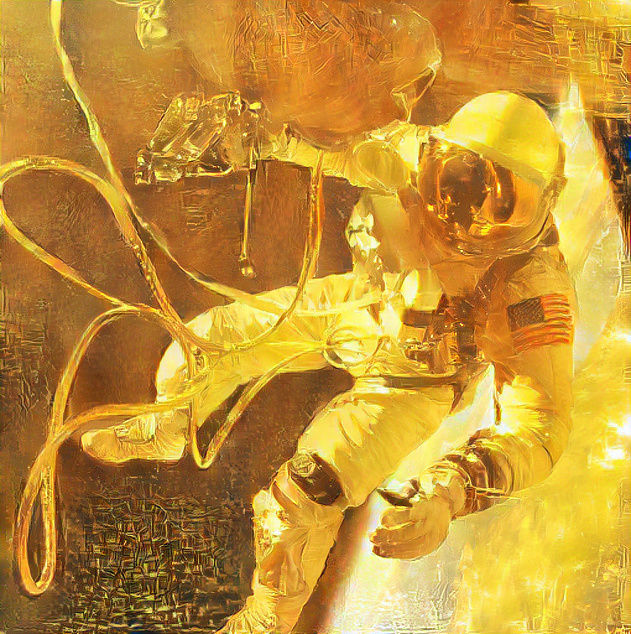 The Astronaut of Gold