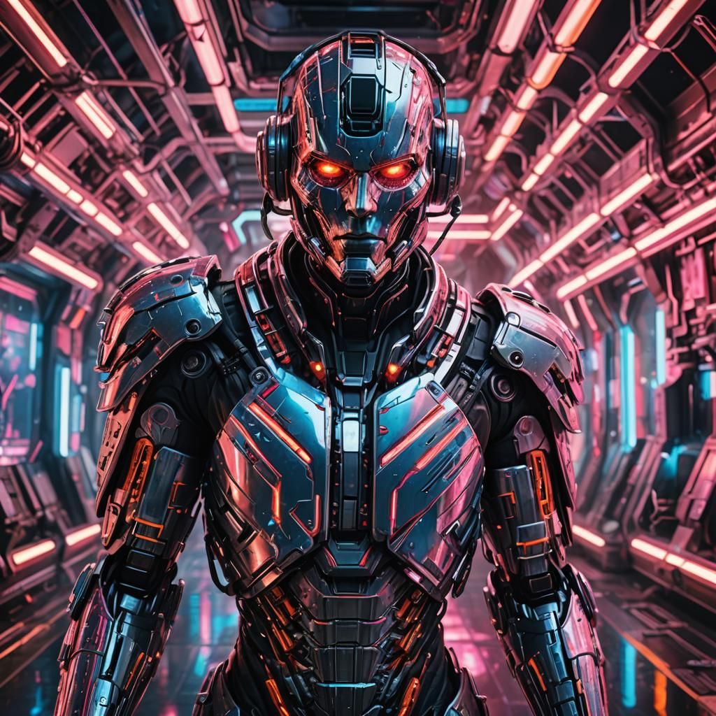 Cyborg in a Spaceship