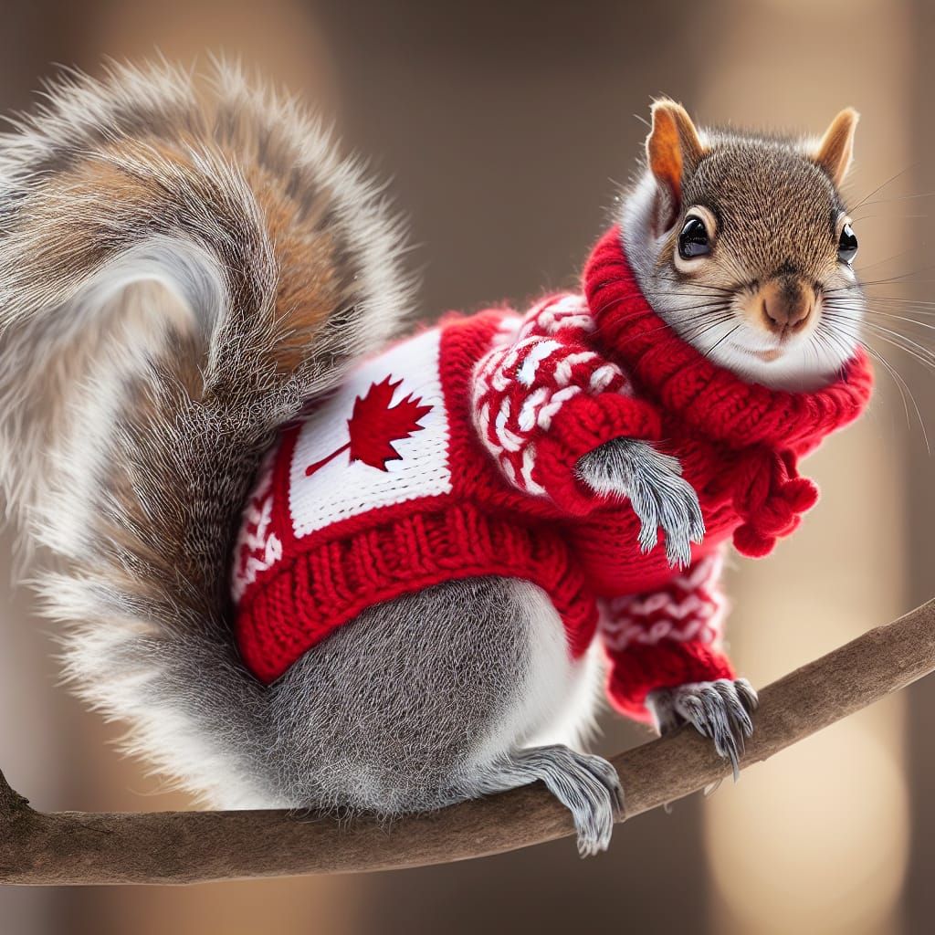 Canada squirrel